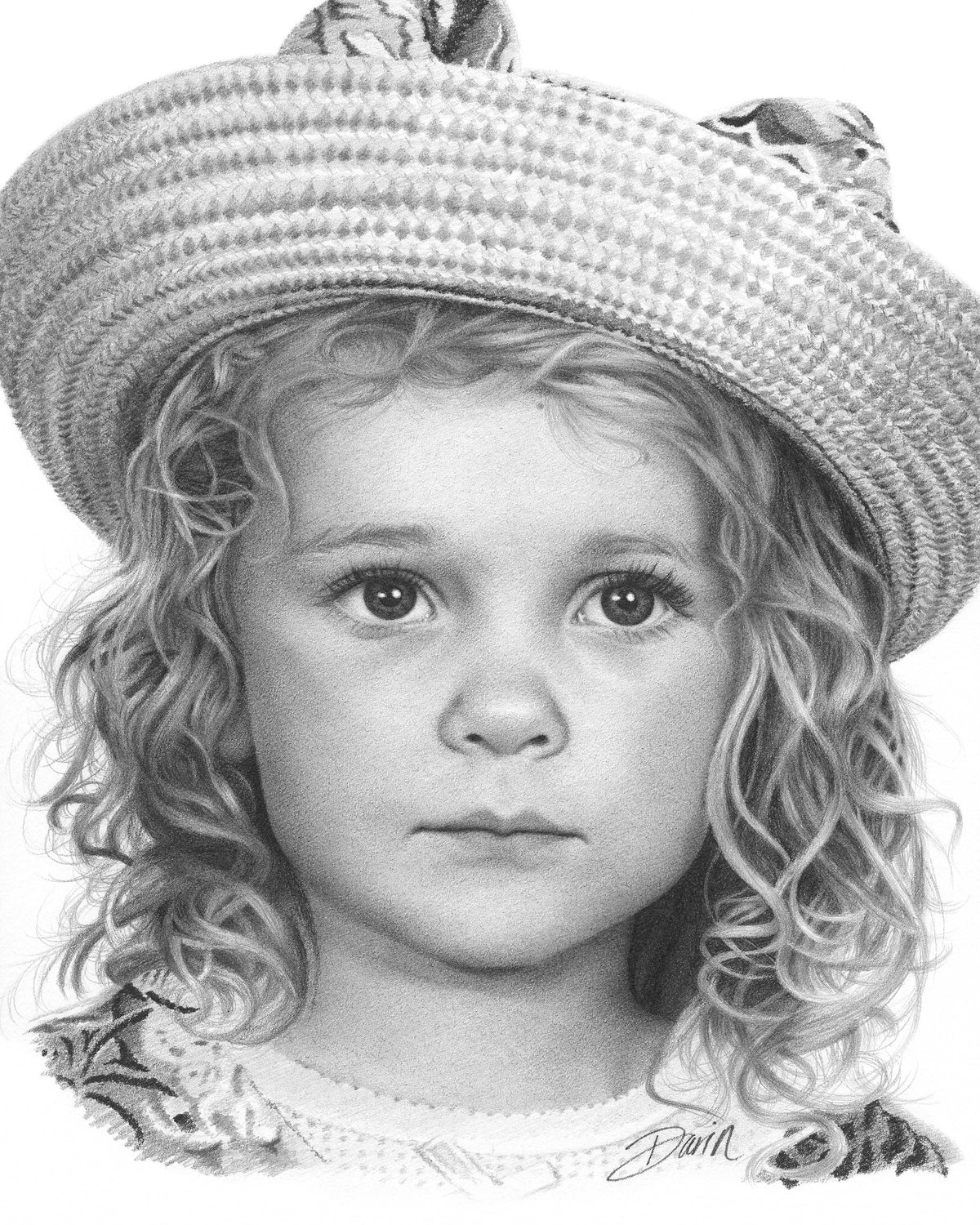 McKenna, Graphite on Museum Board