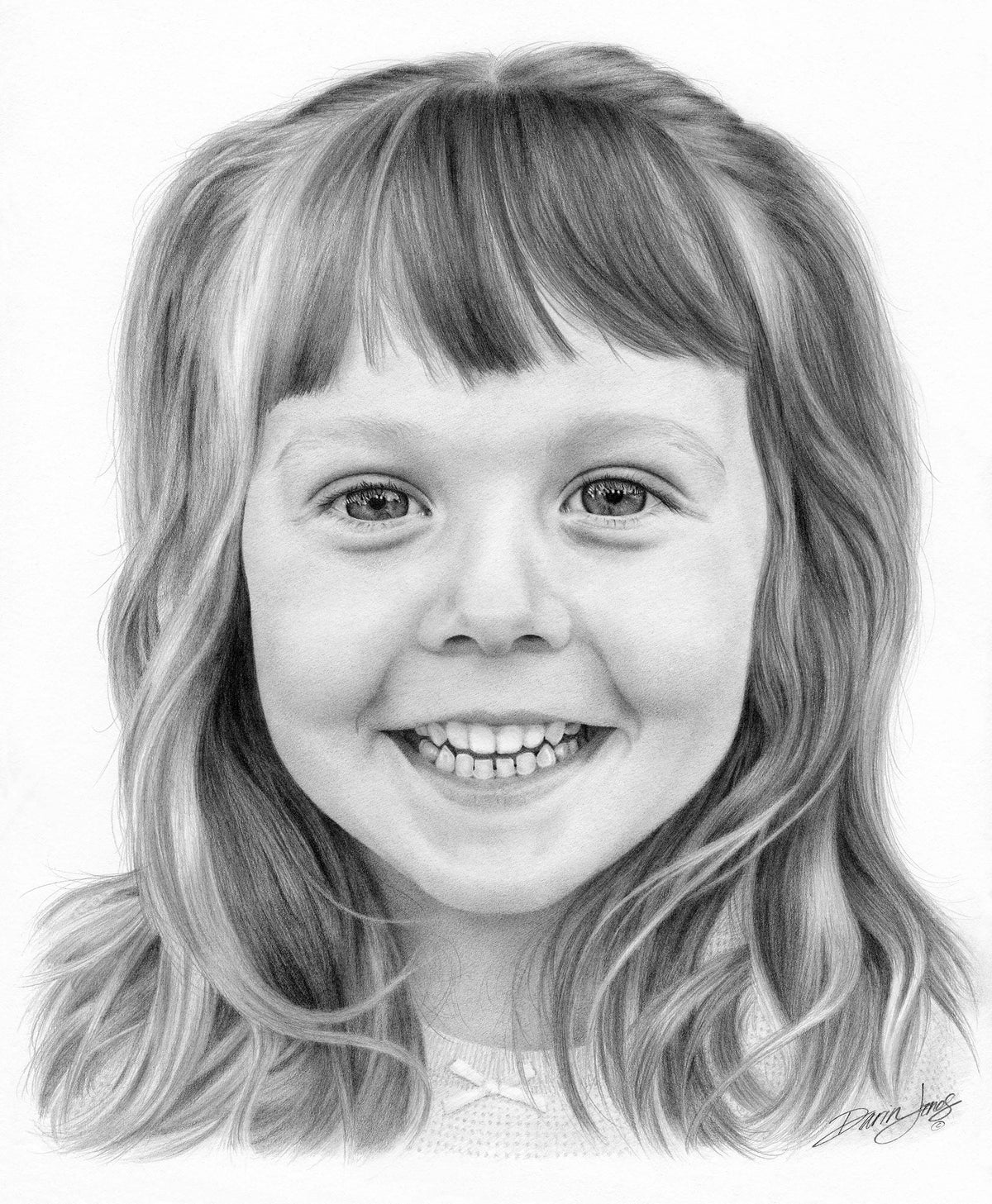 Lily, Graphite on Museum Board