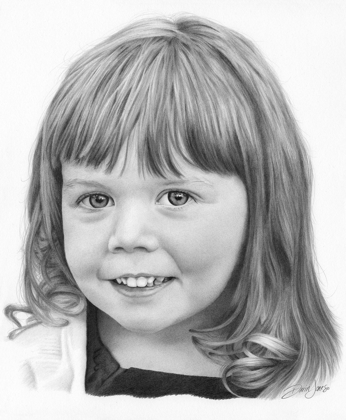 Luka, Graphite on Museum Board