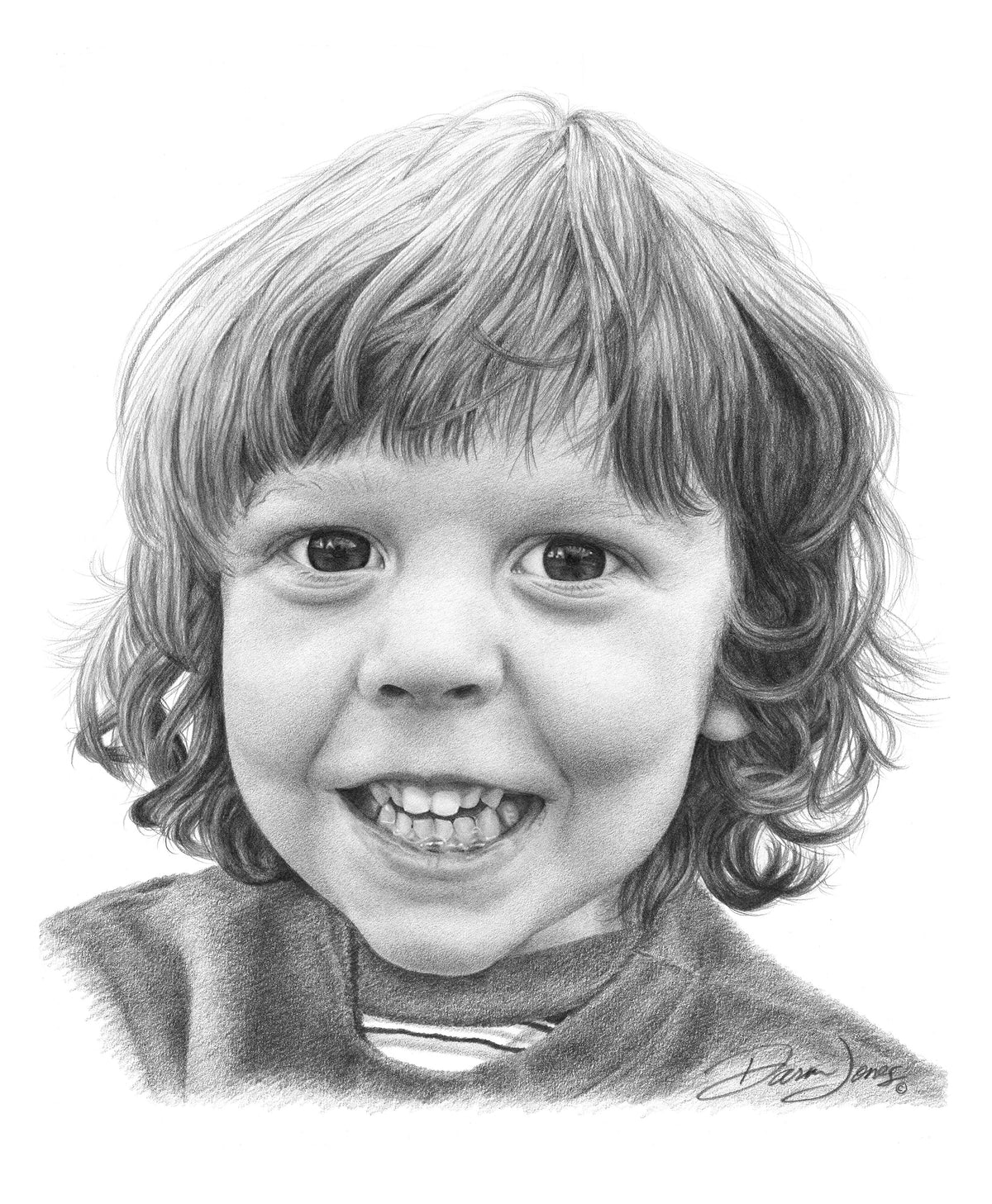 Logan, Graphite on Museum Board