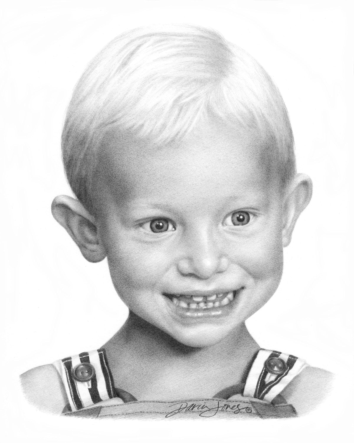 Connor, Graphite on Museum Board