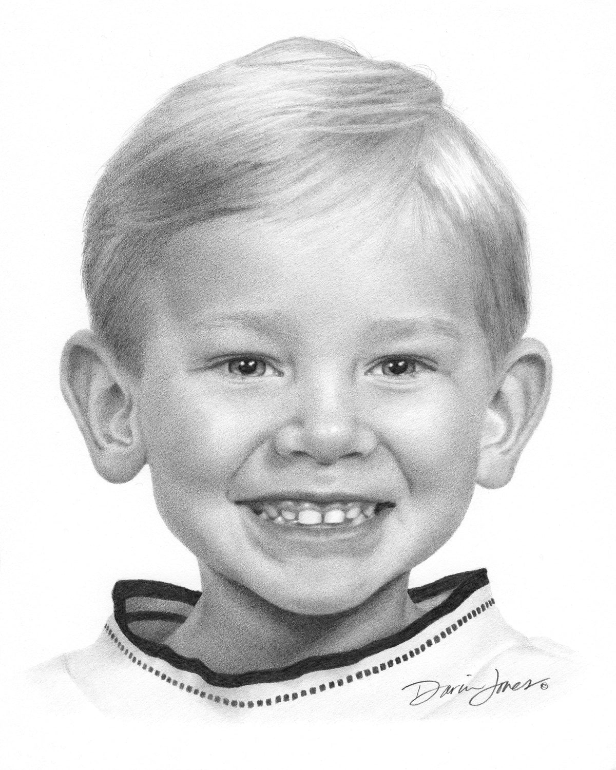 Parker, Graphite on Museum Board