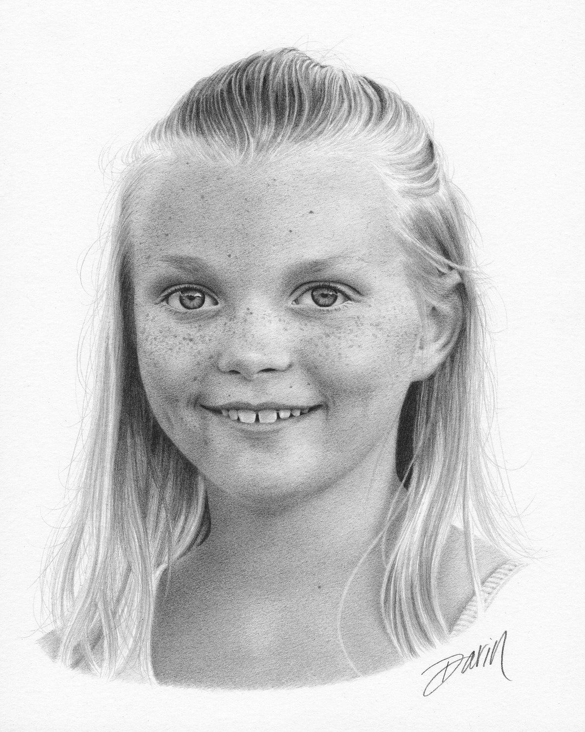 Lauren, Graphite on Museum Board
