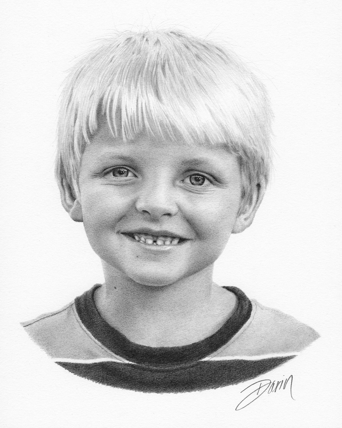 Mark, Graphite on Museum Board