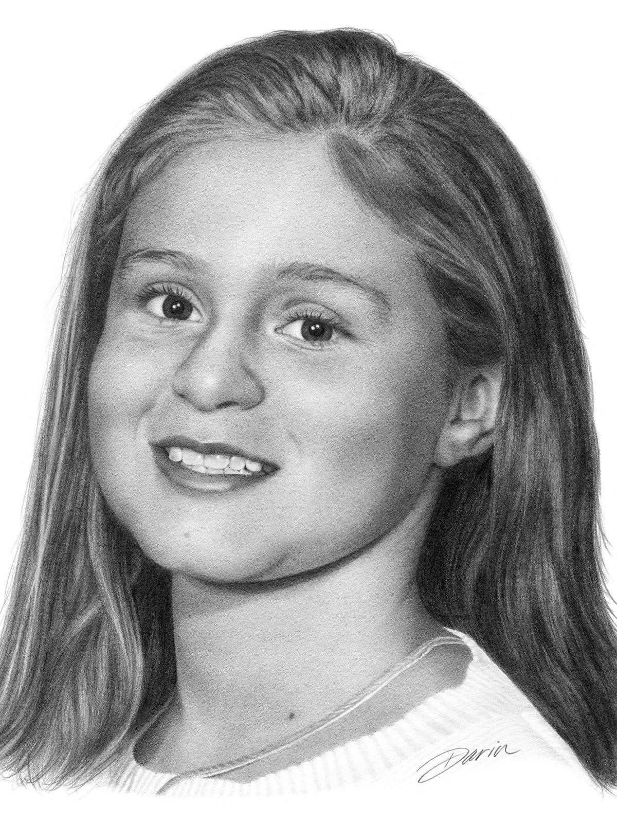 Syvanna, Graphite on Museum Board