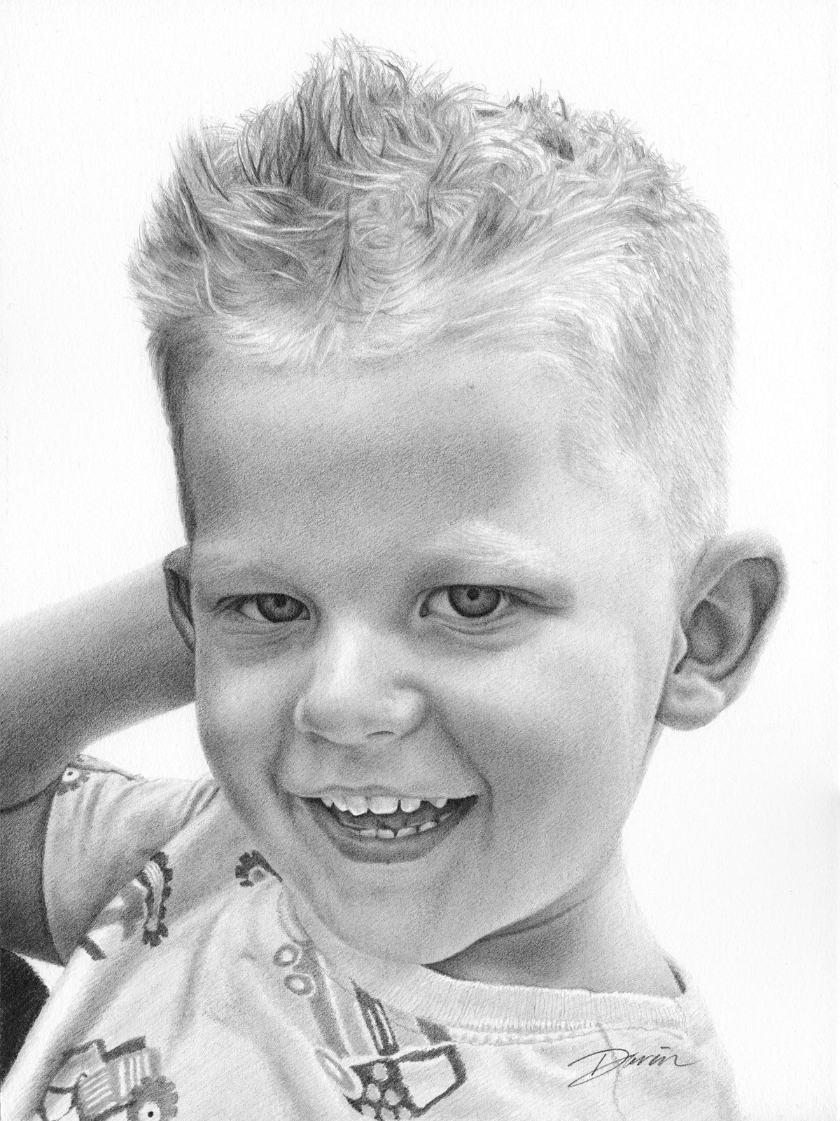 Rowan, Graphite on Museum Board