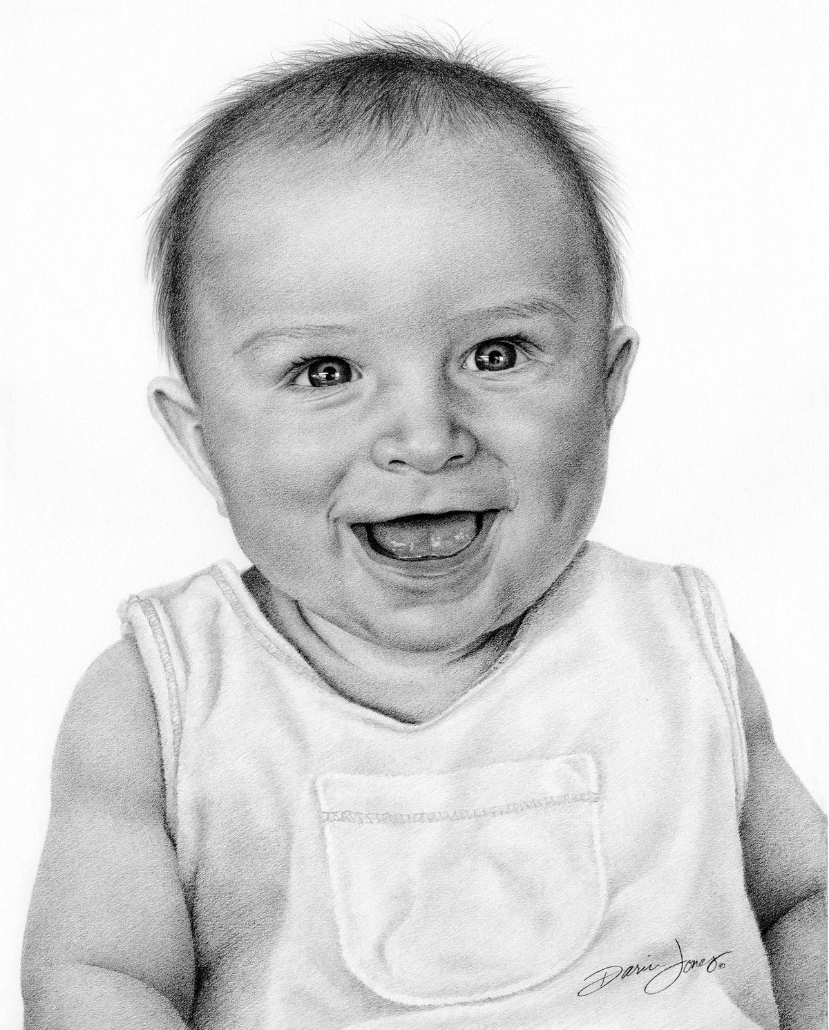 Jack, Graphite on Museum Board