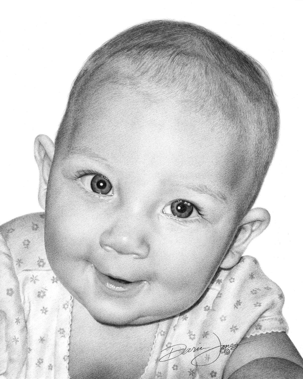 Ashleigh, Graphite on Museum Board