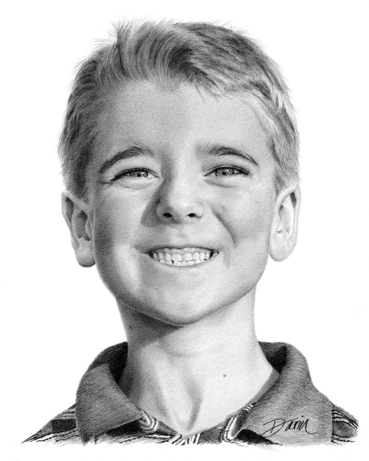 James, Graphite on Museum Board