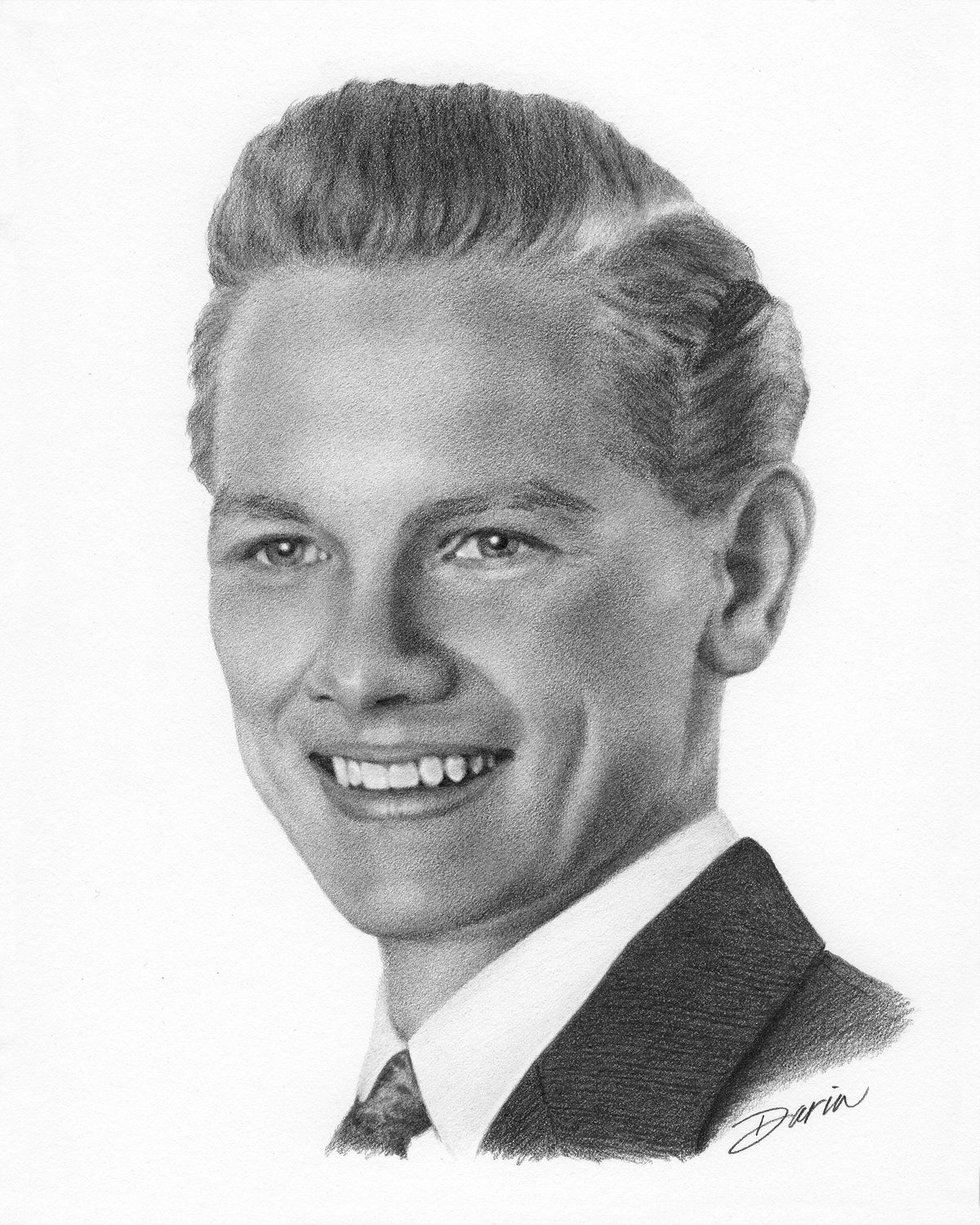 Walter, Graphite on Museum Board