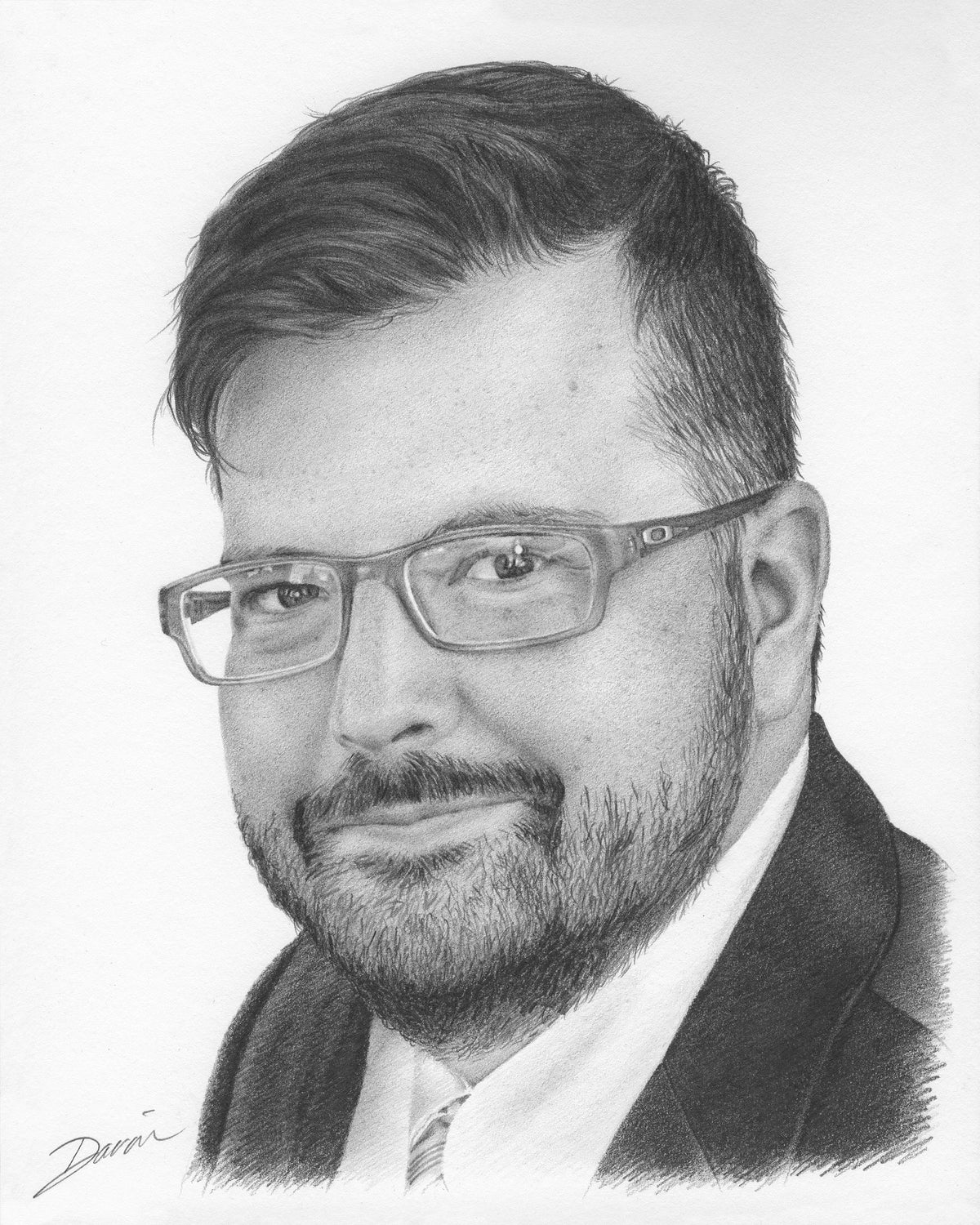 Kevin, Graphite on Museum Board