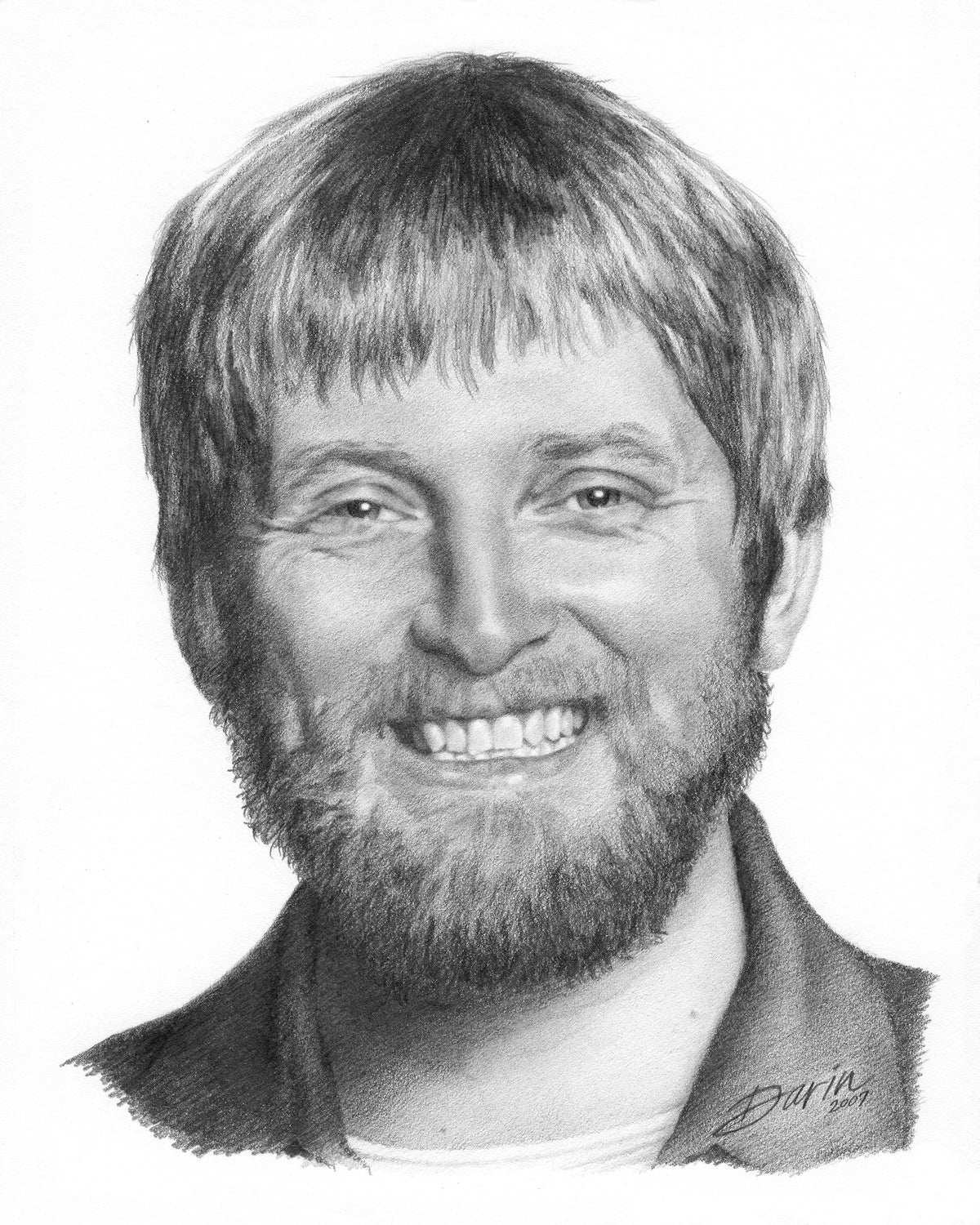 Gerald, Graphite on Museum Board