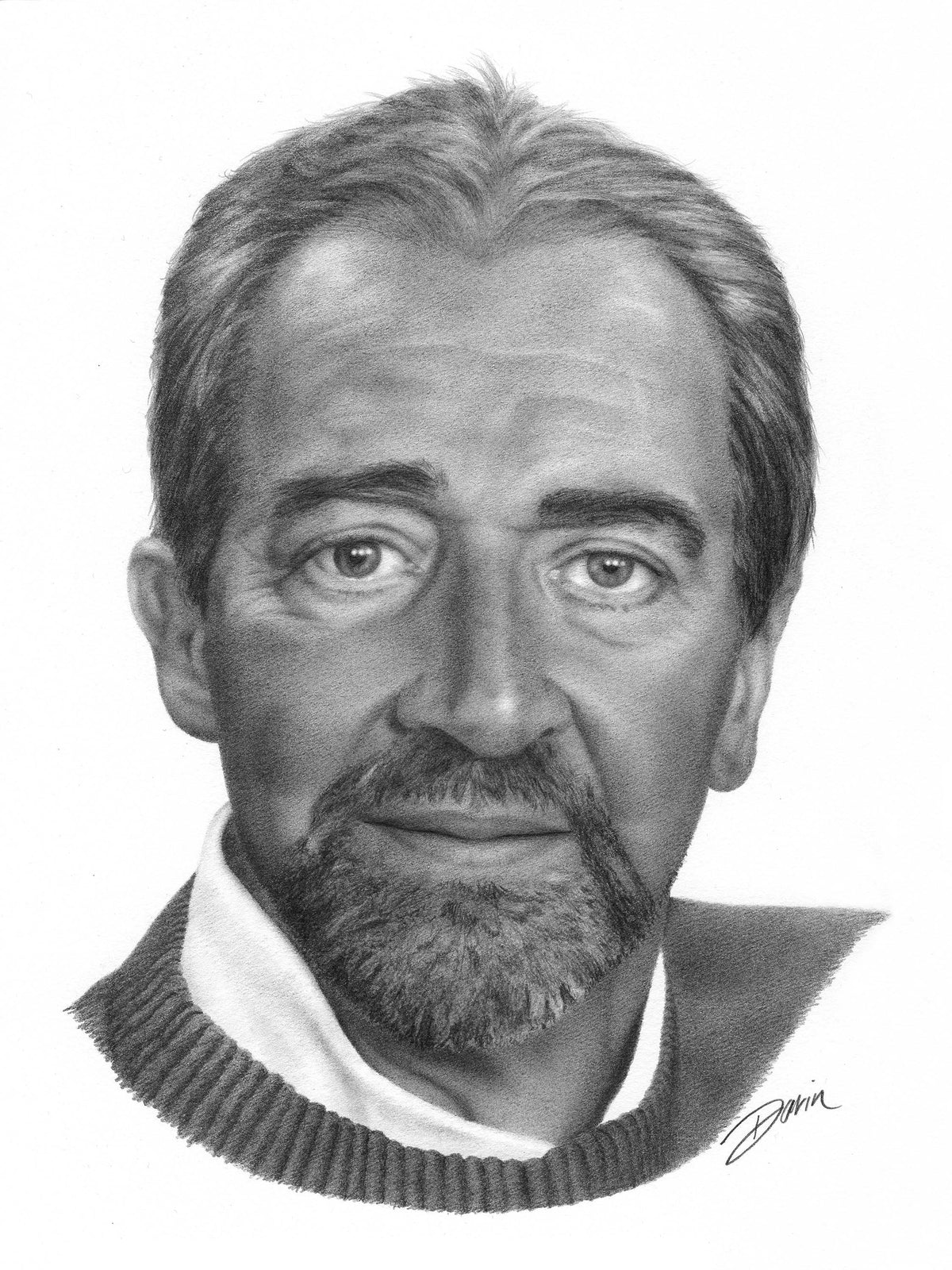 Brent, Graphite on Museum Board