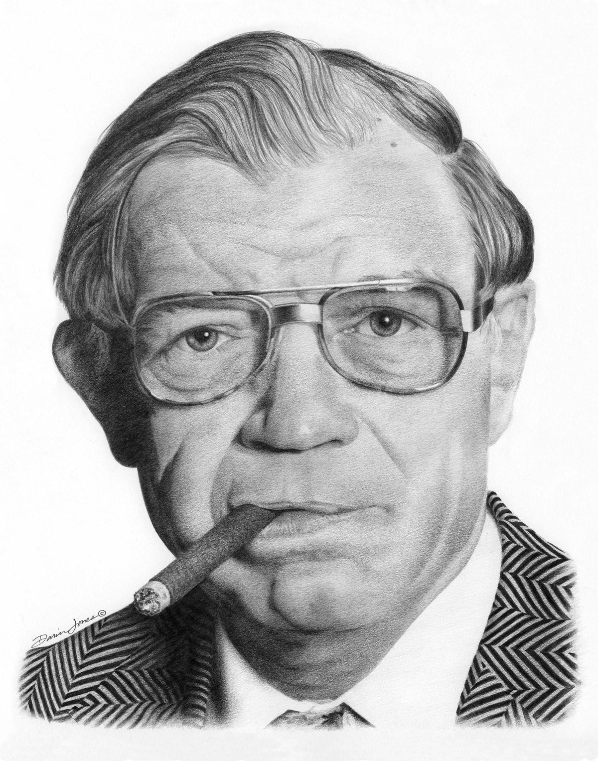 Jim, Graphite on Museum Board